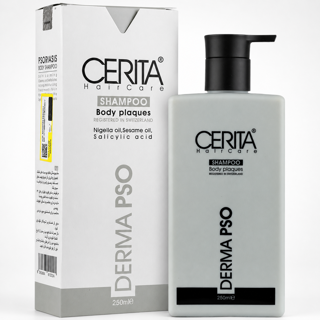 شامپو بدن پسوریازیس مدل Derma PSO سریتا